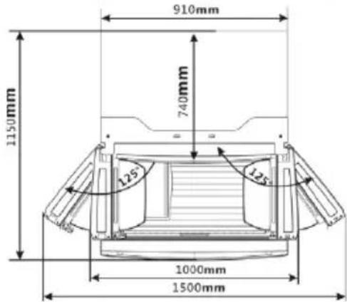 HISENSE FMN551ASF - Ventilação do aparelho - 3