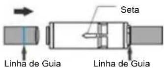 Seta Linha de Guia Linha de Guia