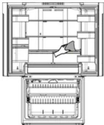 HISENSE FMN551ASF - Reinigen van de binnenkant - 1