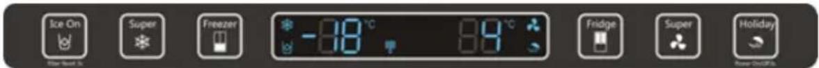 HISENSE FMN551ASF - Controles de la pantalla - 1