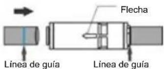 Flecha Linea de guía Linea de guía