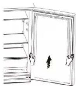 HISENSE RB400N4WC1 - Inversion de la porte - 8