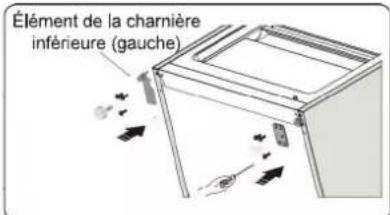 HISENSE RB400N4WC1 - Inversion de la porte - 23
