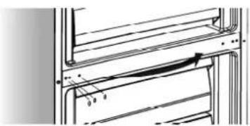 HISENSE RB400N4WC1 - Inversion de la porte - 21
