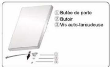 HISENSE RB400N4WC1 - Inversion de la porte - 19