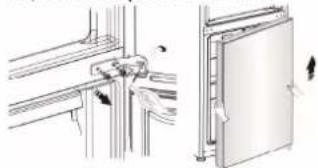 HISENSE RB400N4WC1 - Inversion de la porte - 18