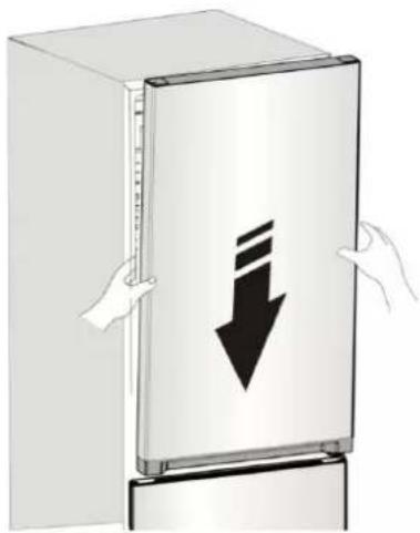 HISENSE RB400N4WC1 - Inversion de la porte - 25