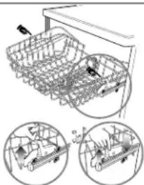 LG LDF9810ST - Pour abaisser le panier - 1