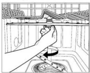 LG LDF9810ST - - Upper Spray Arm - 1