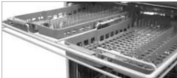 LG LDF9810ST - Height Adjustable tray - 2