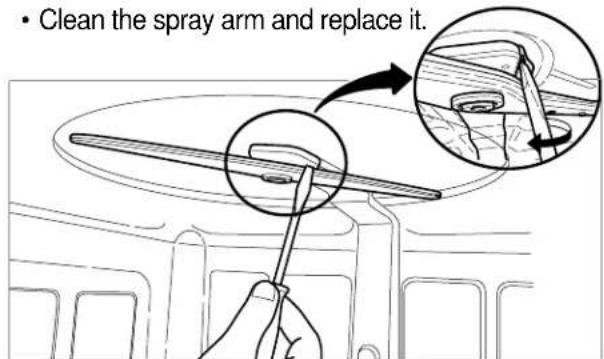 LG LDF9810ST - - Top Spray Arm - 1