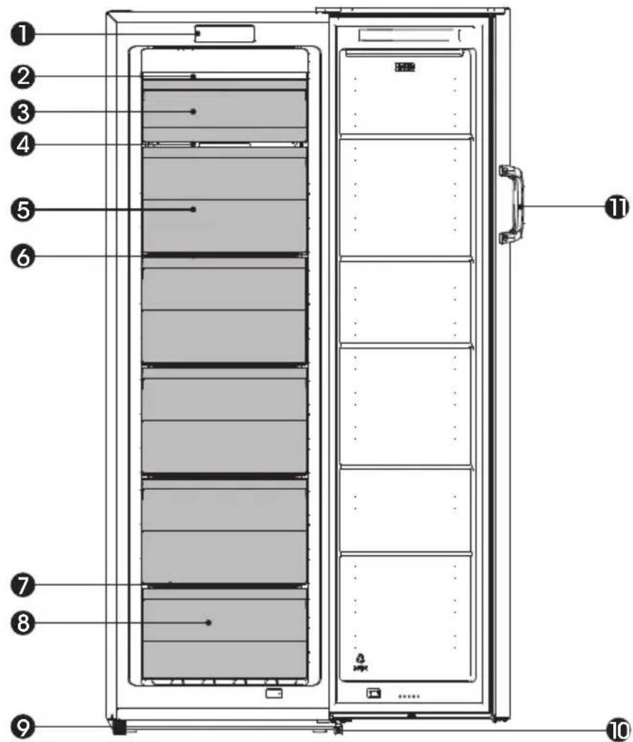 HISENSE FV240N4AW1 - Description of the appliance - 1