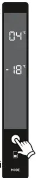 ELECTROLUX LNT7ME32X3 - Paramètres de Température du Réfrigérateur - 1