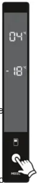 ELECTROLUX LNT7ME32X3 - Paramètres de Température du Congélateur - 1