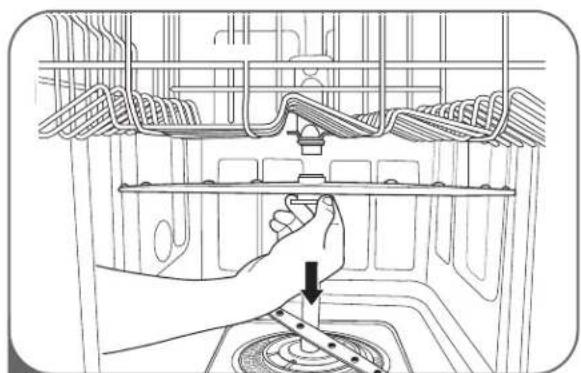 LG Studio LSDF995ST - CLEANING THE UPPER SPRAY ARM - 1