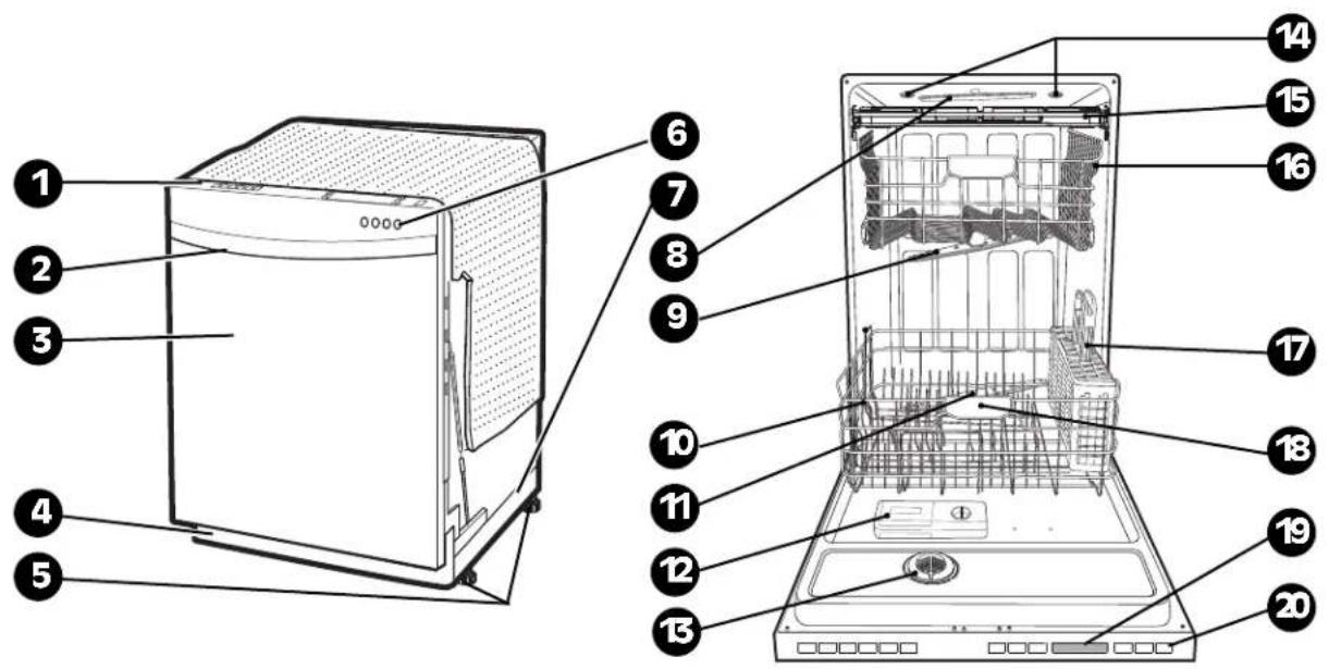 LG Studio LSDF995ST - PIEZAS - 1