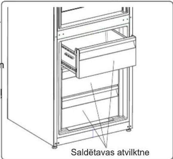 ELECTROLUX LNT7ME36K2 - Saldētavas atvilktnes izņemšana - 3