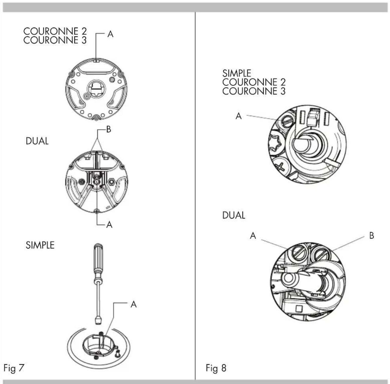 Fulgor Milano FUH 755 G DWK MBK - Adaptation à un différent type de gaz - 1