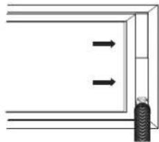 HISENSE APC12 - Rain cover--Horizontal Installation - 6