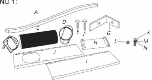 HISENSE APC12 - Peças fornecidas - 1