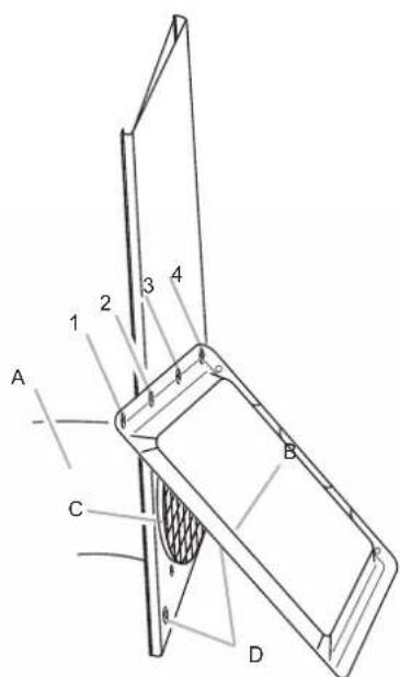 HISENSE APC12 - Protezione dalla pioggia -- Installazione verticale - 1