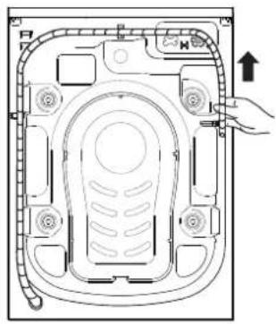HISENSE WFER1014VA - CONNECT THE DRAIN HOSE - 1