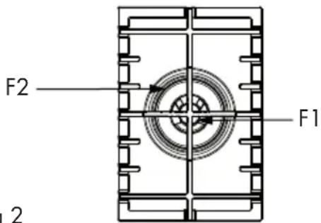 Fulgor Milano FUH 9041 G DWK MBK - Modèles avec Dual Wok (Fig.2) - 2