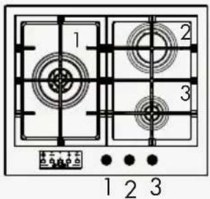 Fulgor Milano FUH 9041 G DWK MBK - Standaard met Timer - 2
