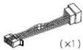 KENWOOD KMMBT304 - Liste des pièces pour l'installation - 4