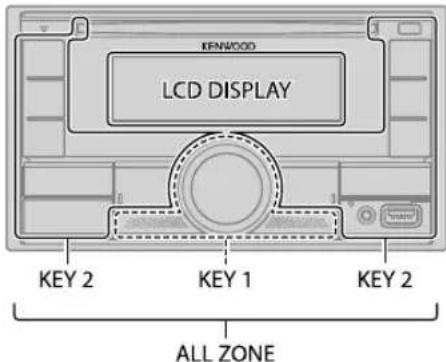 KENWOOD DPX5200BT - Display-instellingen - 1