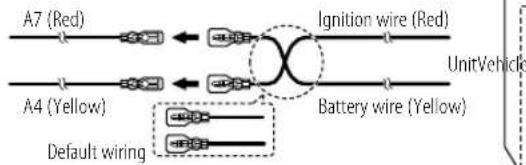 KENWOOD DPX5200BT - Connecting the ISO connectors on some VW/Audi or Opel (Vauxhall) automobiles - 1