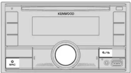 KENWOOD DPX5200BT - Starten - 1