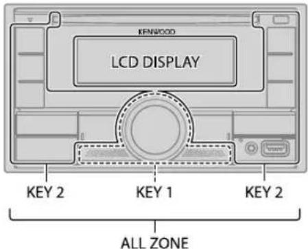 KENWOOD DPX5200BT - Display-Einstellungen - 1