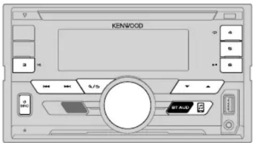 KENWOOD DPX5100BT - BLUETOOTH — Áudio - 1