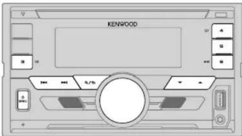 KENWOOD DPX5100BT - Starten van de weergave - 3