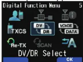 KENWOOD THD74A - Comment utiliser la fonction de menu numérique - 1