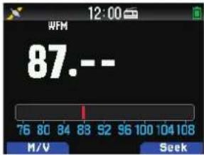 KENWOOD THD74A - Entrez une fréquence à l'aide des touches numériques. - 1