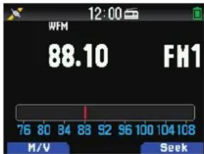 KENWOOD THD74A - Sélection d'une station de radio FM - 2