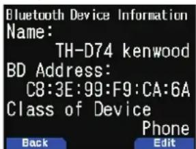 KENWOOD THD74A - Appuyez sur [ENT]. - 1