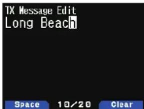 KENWOOD THD74A - Enregistrement des messages TX - 3