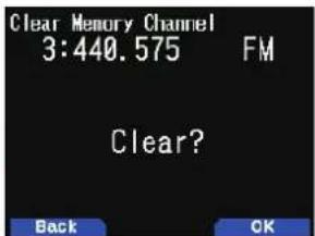 KENWOOD THD74A - Suppression d'un canal de mémoire - 2