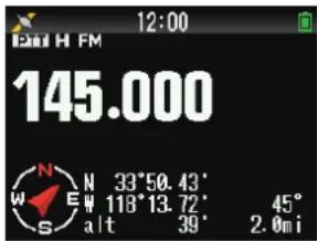 KENWOOD THD74A - Sélection des informations à afficher - 2