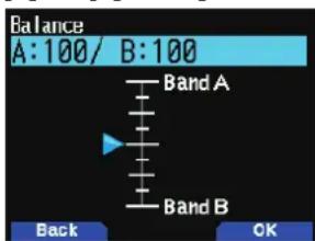 KENWOOD THD74A - BALANCE DU VOLUME (BANDE A/B) - 1