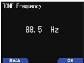 KENWOOD THD74A - ID de fréquence de tonalité - 1