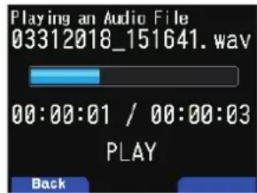 KENWOOD THD74A - Lecture de fichiers audio - 2