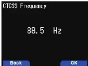 KENWOOD THD74A - Balayage de fréquence CTCSS - 1