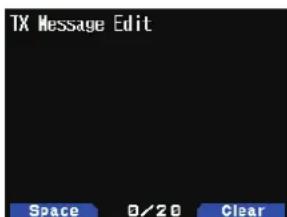 KENWOOD THD74A - Enregistrement des messages TX - 2