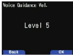 KENWOOD THD74A - Volume du guidage vocal - 1