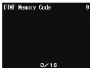 KENWOOD THD74A - Enregistrement d'un code DTMF dans la mémoire - 4