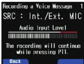 KENWOOD THD74A - ENREGISTREMENT DE MESSAGES VOCAUX - 3